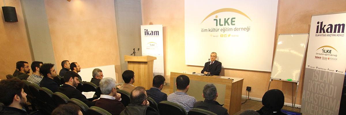 İKAM Konferanslar Serisi Arif Ersoy’u Ağırladı
