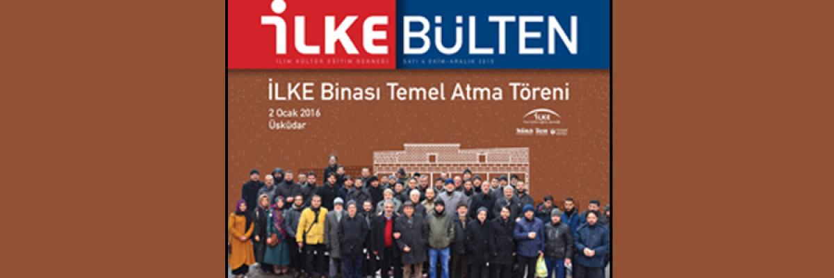 İLKE Bülten'in 4. Sayısı Yayımlandı 