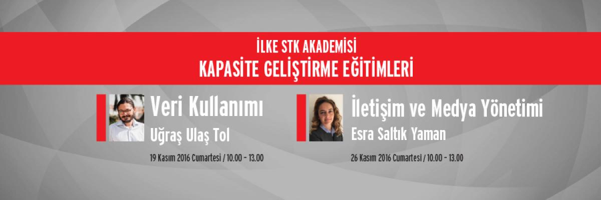 İLKE STK Akademisi  “Veri Kullanımı” ve “İletişim & Medya Yönetimi” ile Devam Ediyor